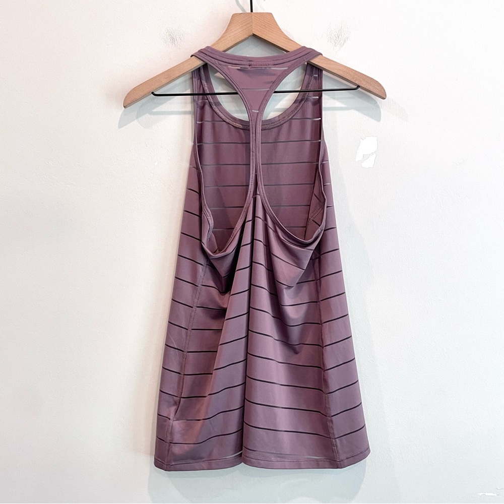 Athleta Sheer Striped Racerback Tank Top - Picture 10 of 11